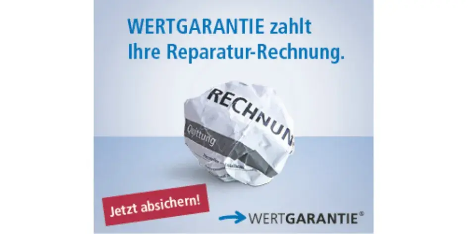 Wertgarantie Werbebanner